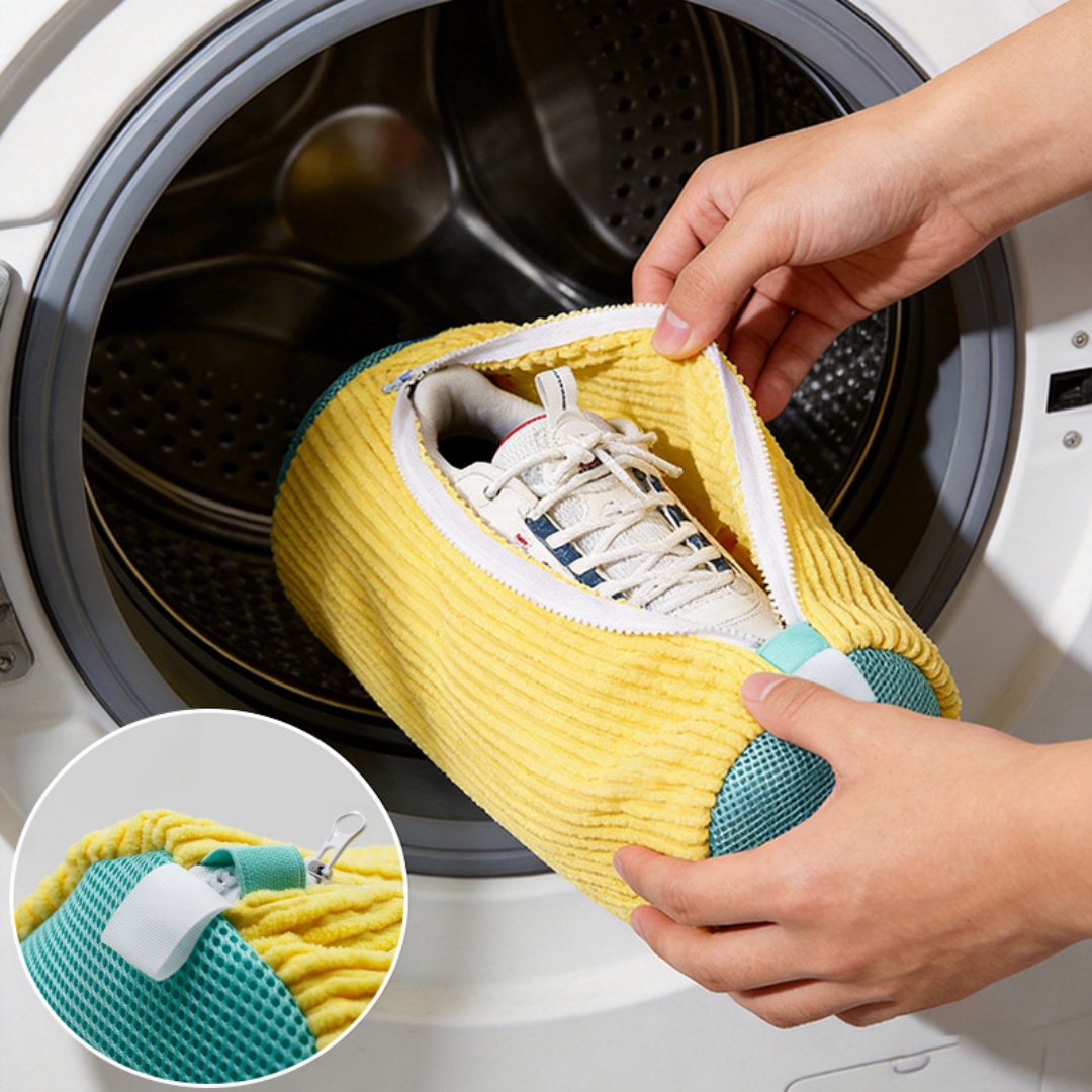 Мешок для стирки обуви, вельве – обзор и цена Sneaker Care Cleaning Kit