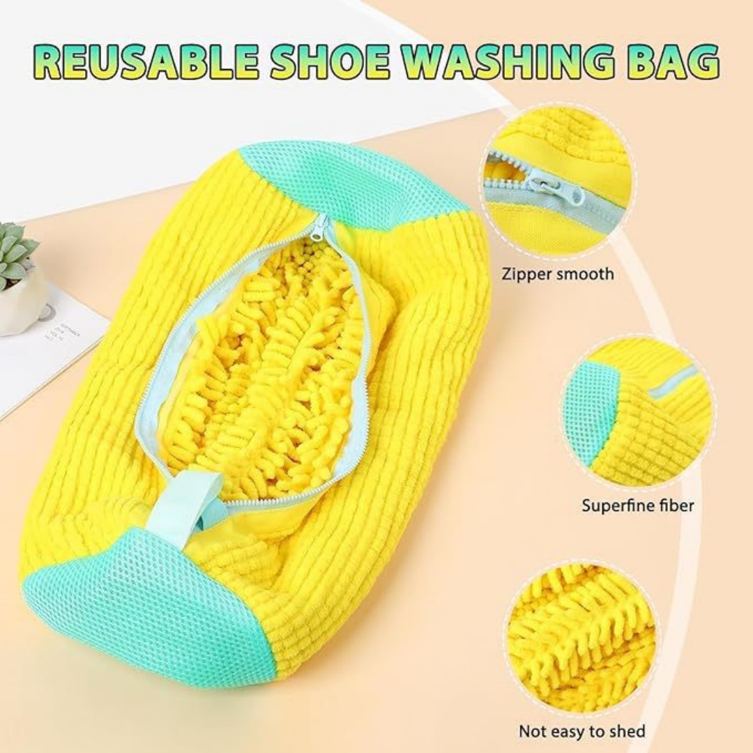 Мешок для стирки обуви, вельве – обзор и цена Sneaker Care Cleaning Kit